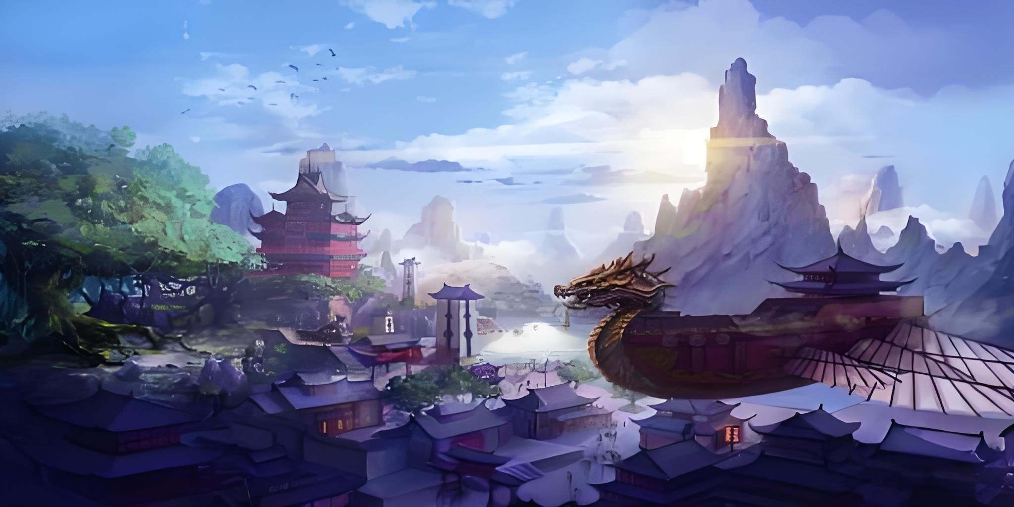 一张图诞生记：AI游戏场景+角色+UI图标+治愈氛围4连击